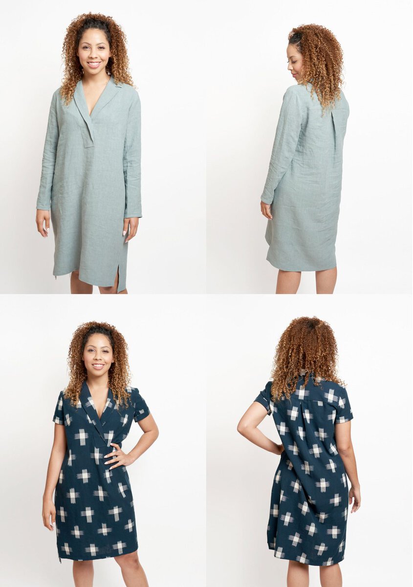 Grainline Augusta Shirt & Dress, Sizes 0-18 and 14-30 - Image 3