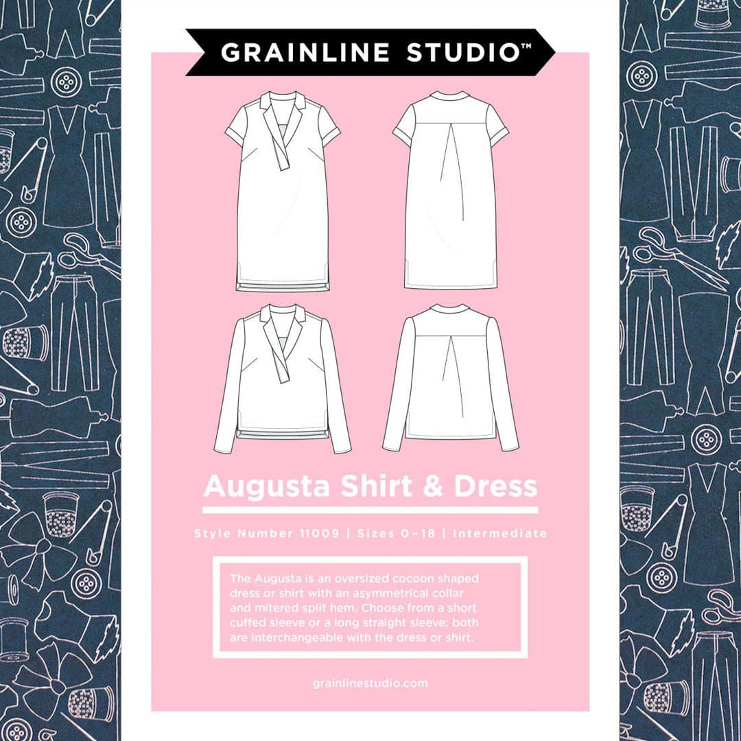Grainline Augusta Shirt & Dress, Sizes 0-18 and 14-30 - Image 7