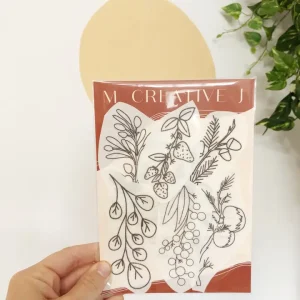 Alternative view of Peel, Stick & Stitch Embroidery Patterns - Botanical Branches