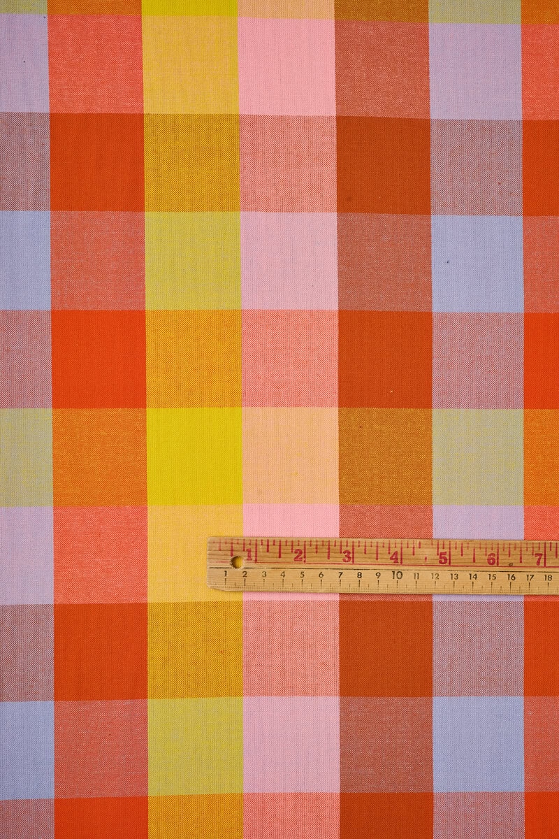 Garden Variety - Windowbox Yarn Dyed Cotton in Sunset - Image 2