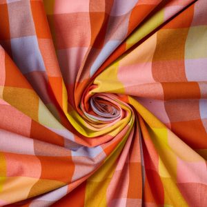 Garden Variety - Windowbox Yarn Dyed Cotton in Sunset - Image 5