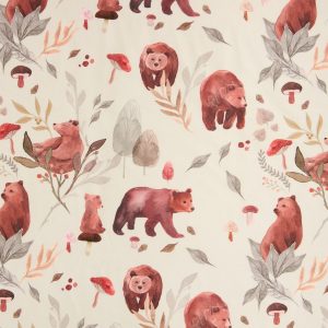 Cotton Poplin in Bear Country Dance (58" wide) - Image 3