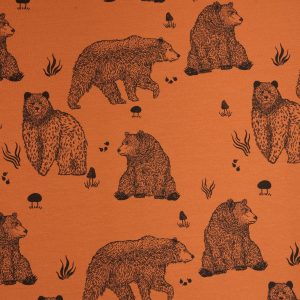 Sweatshirt Knit in Country Bear - Image 3