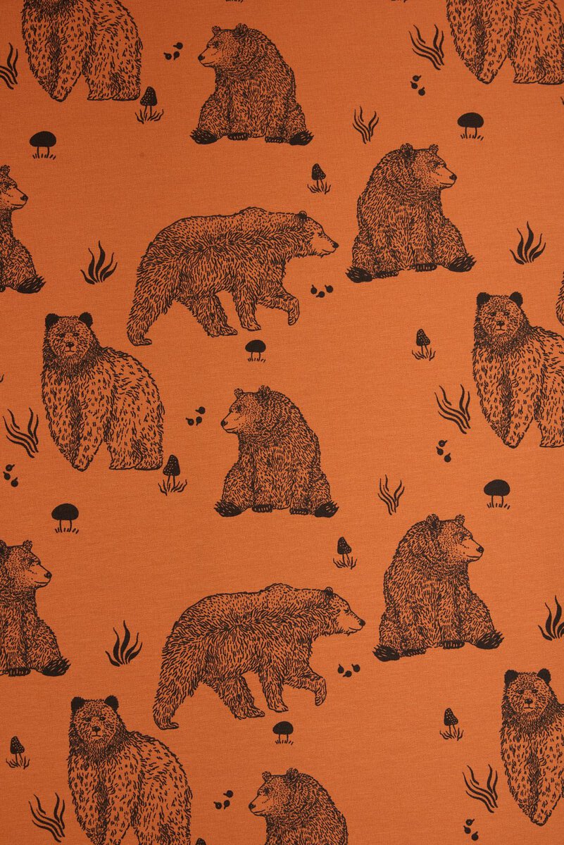 Sweatshirt Knit in Country Bear - Image 3