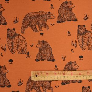 Sweatshirt Knit in Country Bear - Image 4