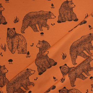 Sweatshirt Knit in Country Bear