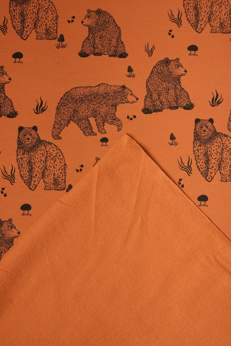 Sweatshirt Knit in Country Bear - Image 2