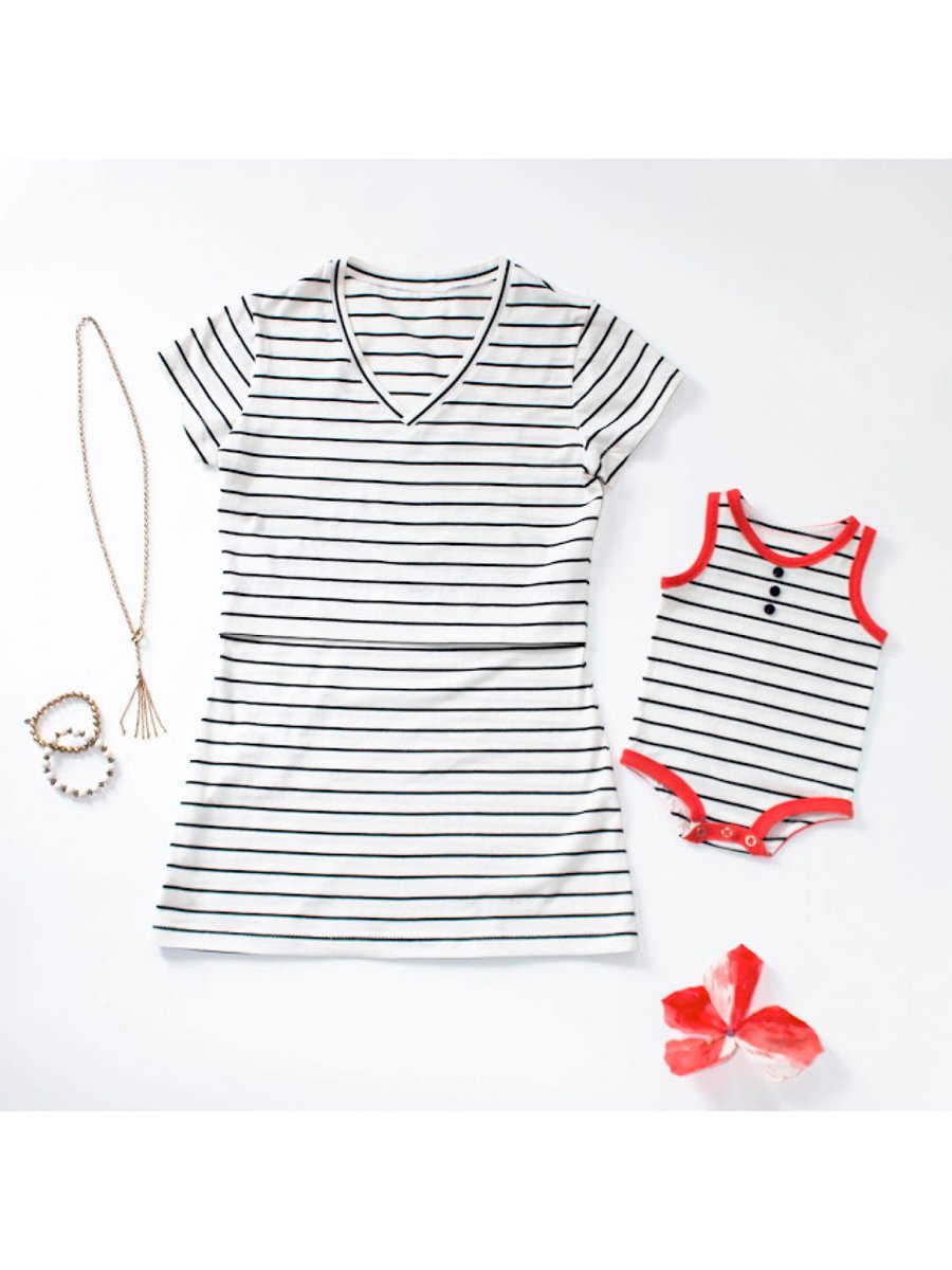 Jalie 3132 Nursing Tee & Hoodie Pattern - Image 2