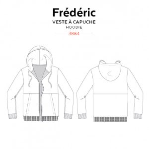 Jalie 3884 Frederic Hoodie Pattern - Image 4