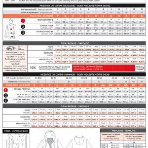 Jalie 3884 Frederic Hoodie Pattern - Image 5