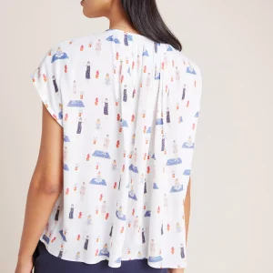 Designer Relaxation Rayon in Navy - Image 8