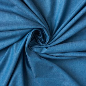 4oz Washed Chambray in Light Indigo - Image 5