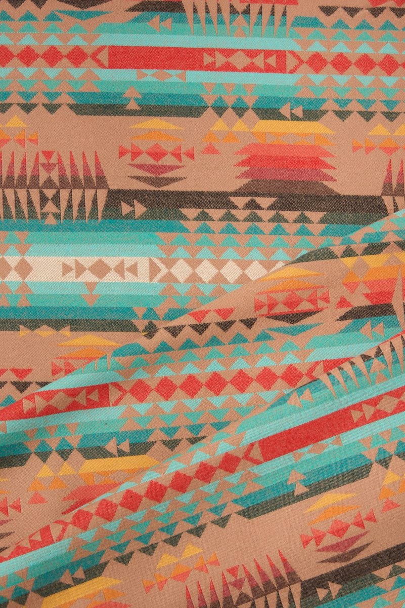 Sueded Woven in Mountain Pass Tan
