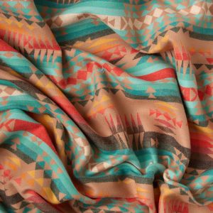 Sueded Woven in Mountain Pass Tan - Image 5