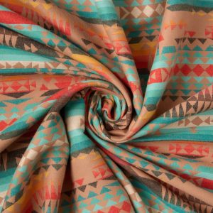 Sueded Woven in Mountain Pass Tan - Image 6