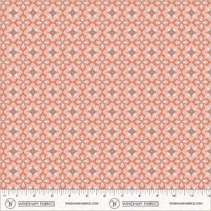 Villa Sol - Flower Tiles QC in Salmon