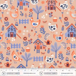 Folky Chicken - Chicken Co-op QC in Peach