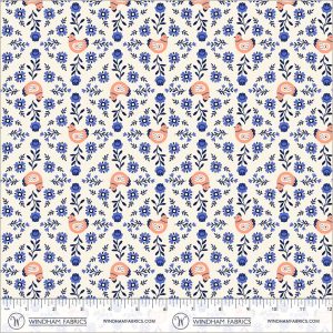 Folky Chicken - Chicks In A Row QC in Cream