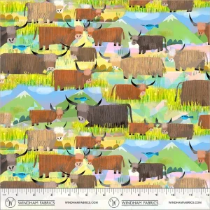Alternative view of Animal Kingdom - Highland Cows QC in Grasslands