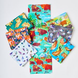 Animal Kingdom - Bathing Bears QC in Turquoise - Image 4
