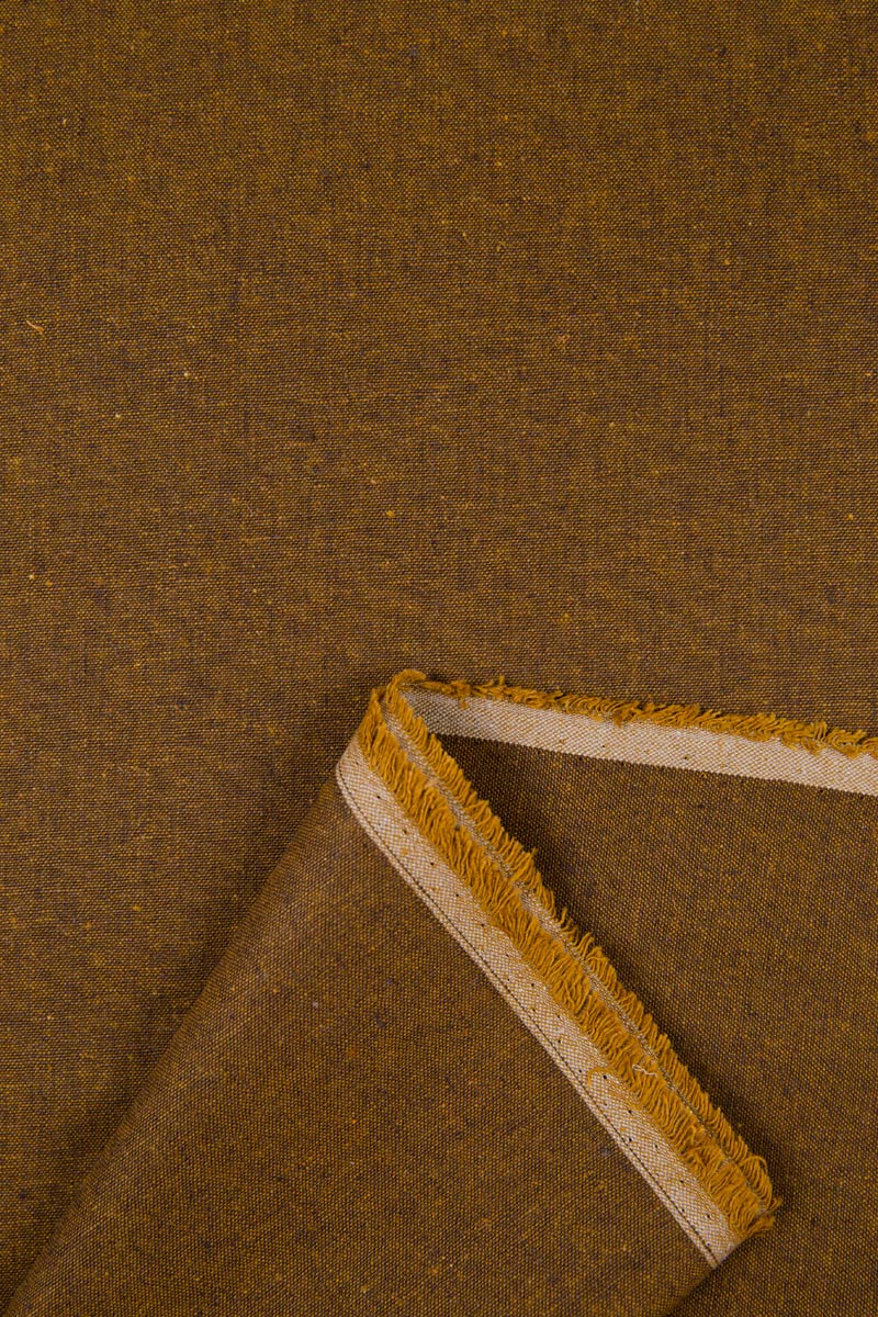 Essex Yarn-Dyed Linen in Cinnamon - Image 4