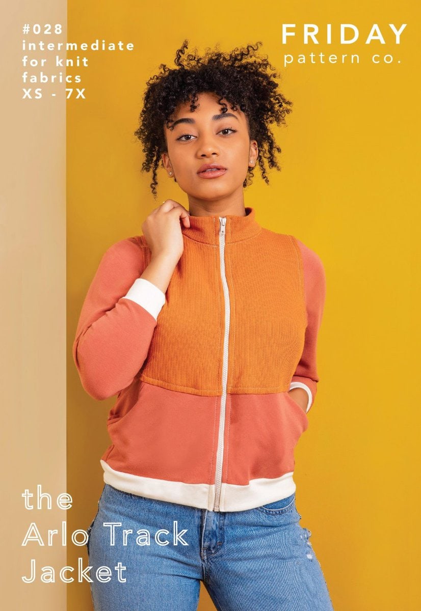 Friday Pattern Company Arlo Track Jacket