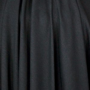 Organic Hemp Cotton Jersey in Black