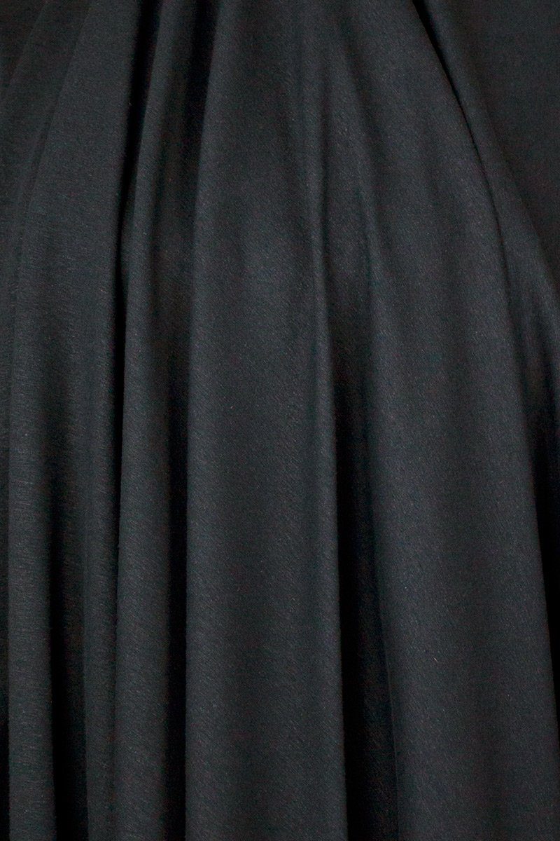 Organic Hemp Cotton Jersey in Black