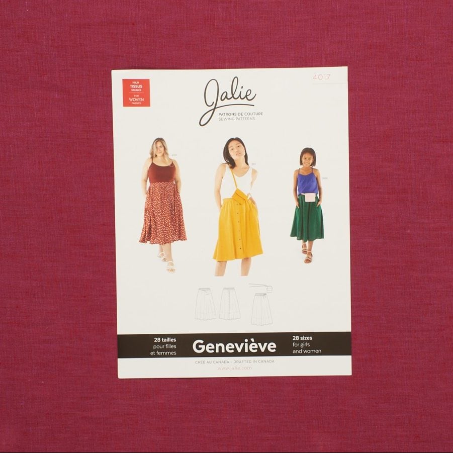 Jalie 4017 Genevieve Pull-on Gathered Skirt Pattern