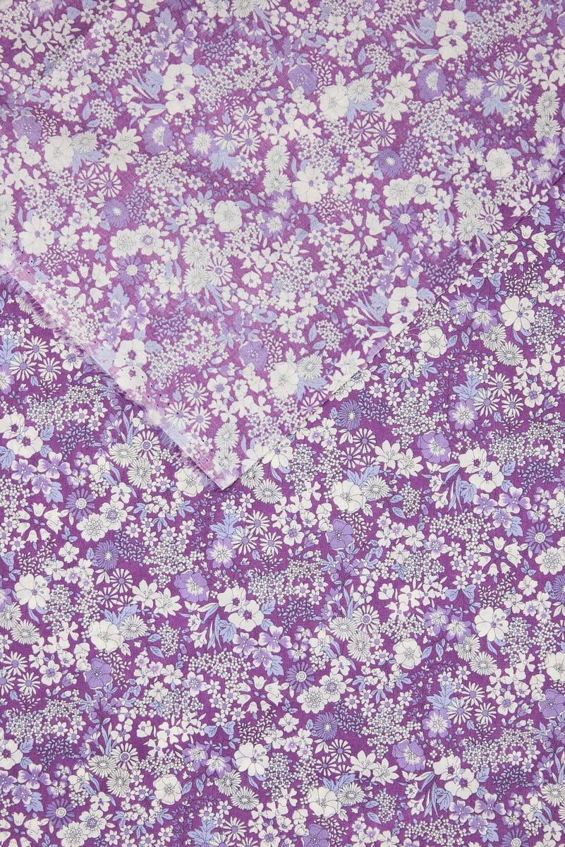 Flownny Petite Floral Lawn in Purple - Image 4