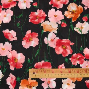 Alternative view of Flownny Poppy Lawn in Black