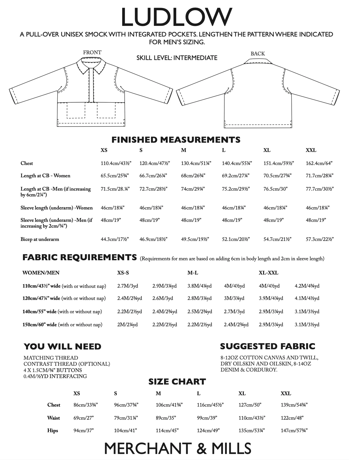 Merchant & Mills Ludlow Pattern - Image 2