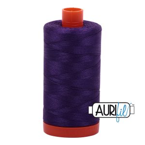 Aurifil 50wt Mako Cotton Thread - Medium Purple 2545 (1,422 yds)