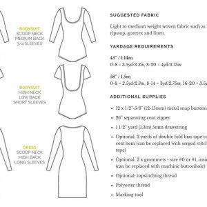 Closet Core Nettie Dress and Bodysuit Pattern - Image 6
