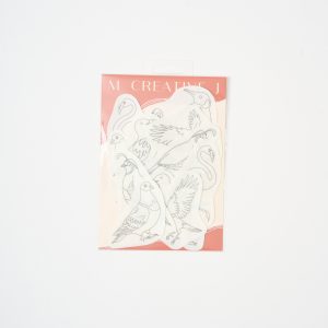 Peel, Stick & Stitch - Odd Birds