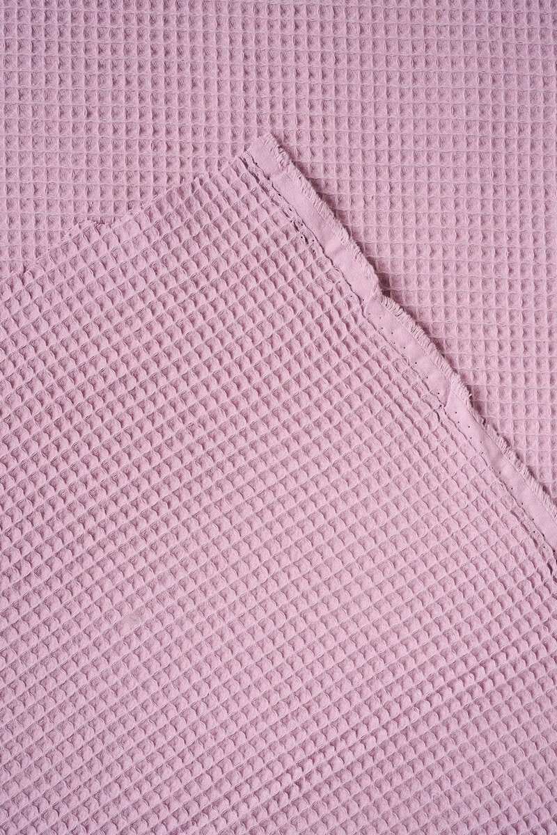 Waffled Cotton in Lavender - Image 3
