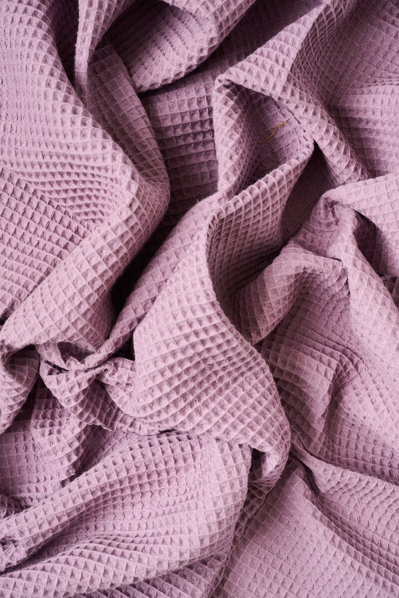 Waffled Cotton in Lavender - Image 4