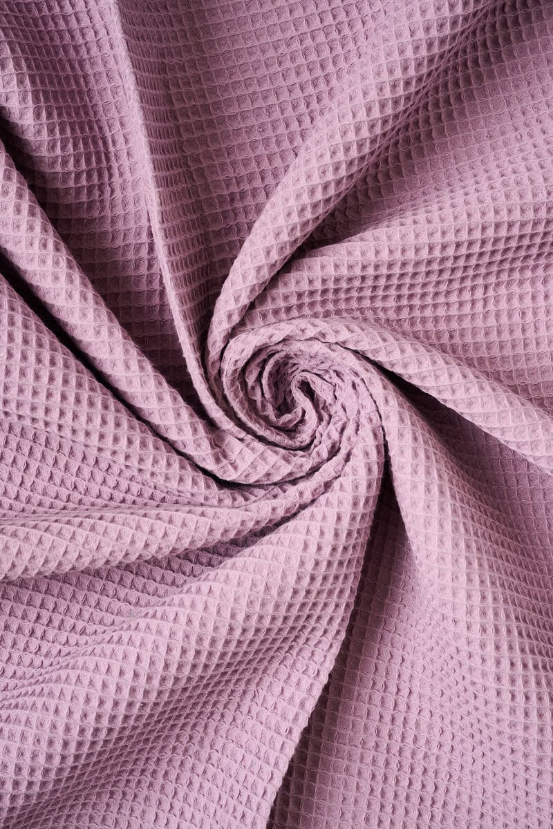 Waffled Cotton in Lavender - Image 5