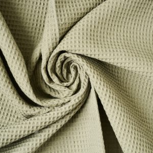 Waffled Cotton in Asparagus - Image 5
