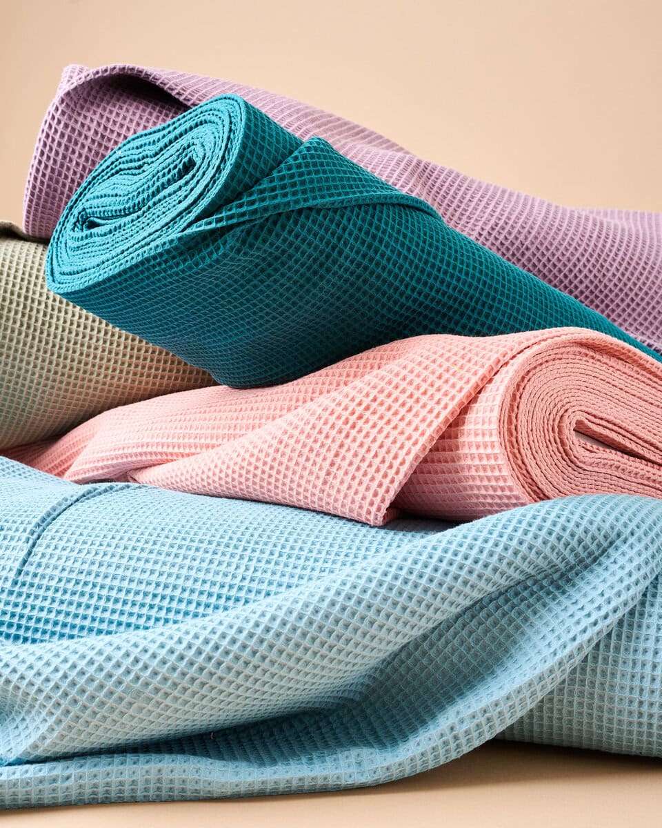 Waffled Cotton in Lavender - Image 7