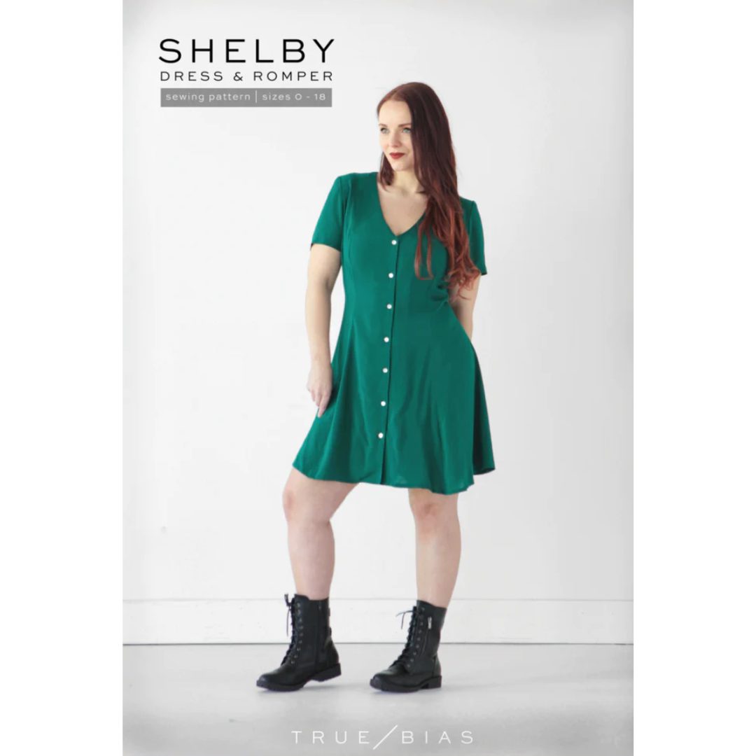 True Bias Shelby Dress Romper Pattern - Image 7