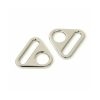 1" Triangle Ring in Nickel