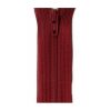 22" Polyester Coil Zipper in Cherry