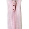 22" YKK Beulon Nylon Coil Zipper in Pink