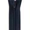 22" YKK Beulon Nylon Coil Zipper in Navy