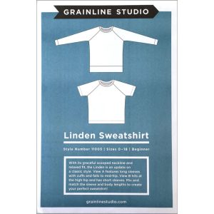 Grainline Linden Sweatshirt Pattern