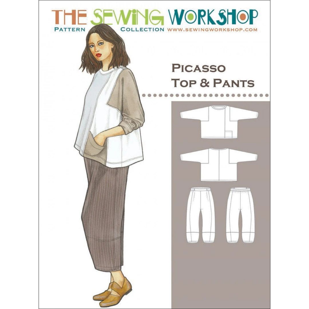 The Sewing Workshop Picasso Top & Pants