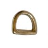 Heavy D-Ring in Brass