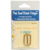1" Slide Buckle in Antique Gold