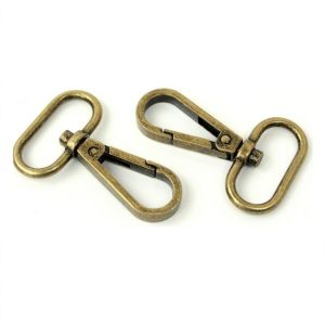 1" Swivel Hook Set in Antique